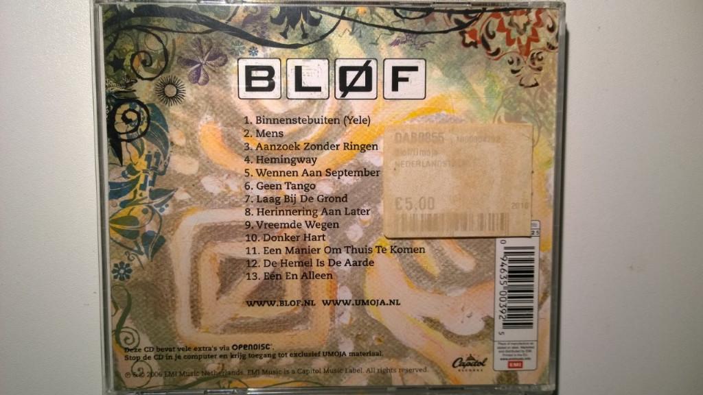 Bløf - Umoja, Ophalen of Verzenden, Zo goed als nieuw, Rock