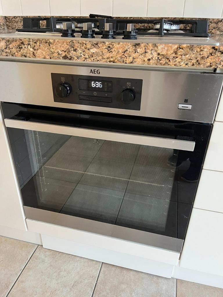 AEG Inbouw Oven - Perfect voor elke keuken, Witgoed en Apparatuur, Ovens, Ophalen, Gebruikt, Oven, 60 cm of meer