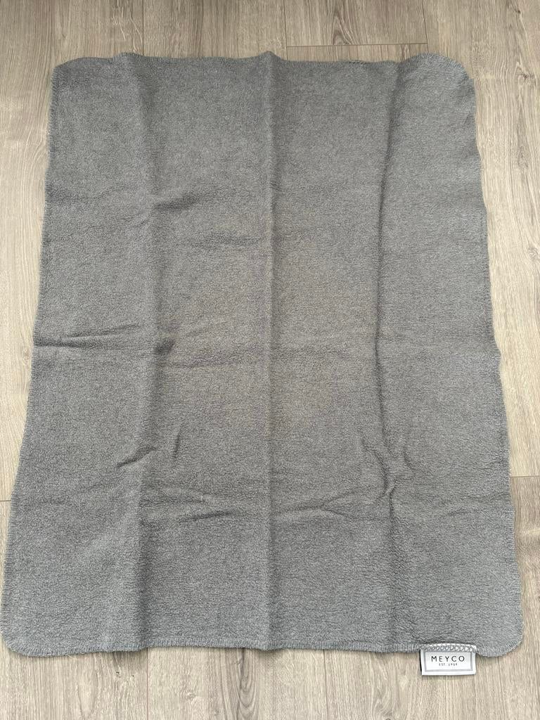 Meyco deken 90 x 70 cm 1.2 tog - Grijs, Ophalen of Verzenden, Zo goed als nieuw, 85 tot 100 cm, Deken