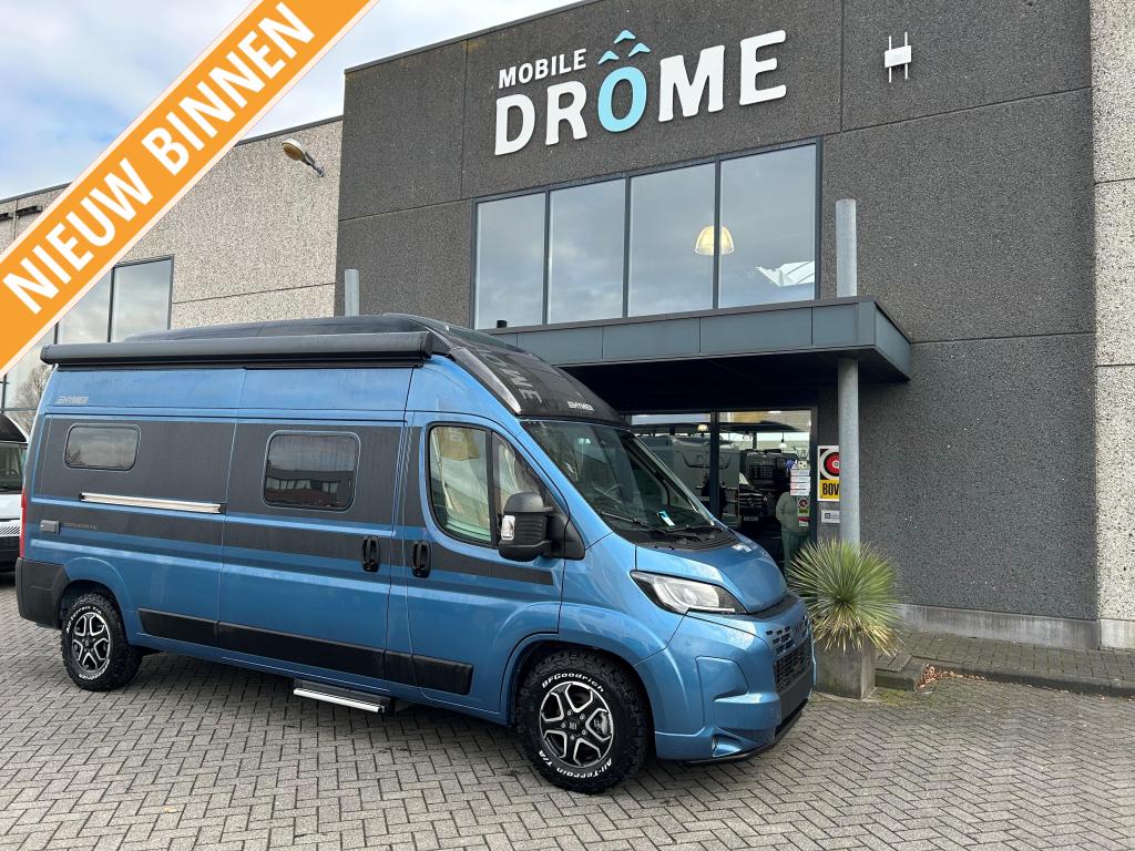 Sportieve met slaapdak & compleet uitgevoerde Hymer, Automaat, Buscamper of Camperbus, Ringverwarming, Fiat