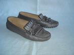 Tod's loafers mocassins maat 38 grijs leer, Kleding | Dames, Schoenen, Ophalen, Instappers, Grijs, Gedragen