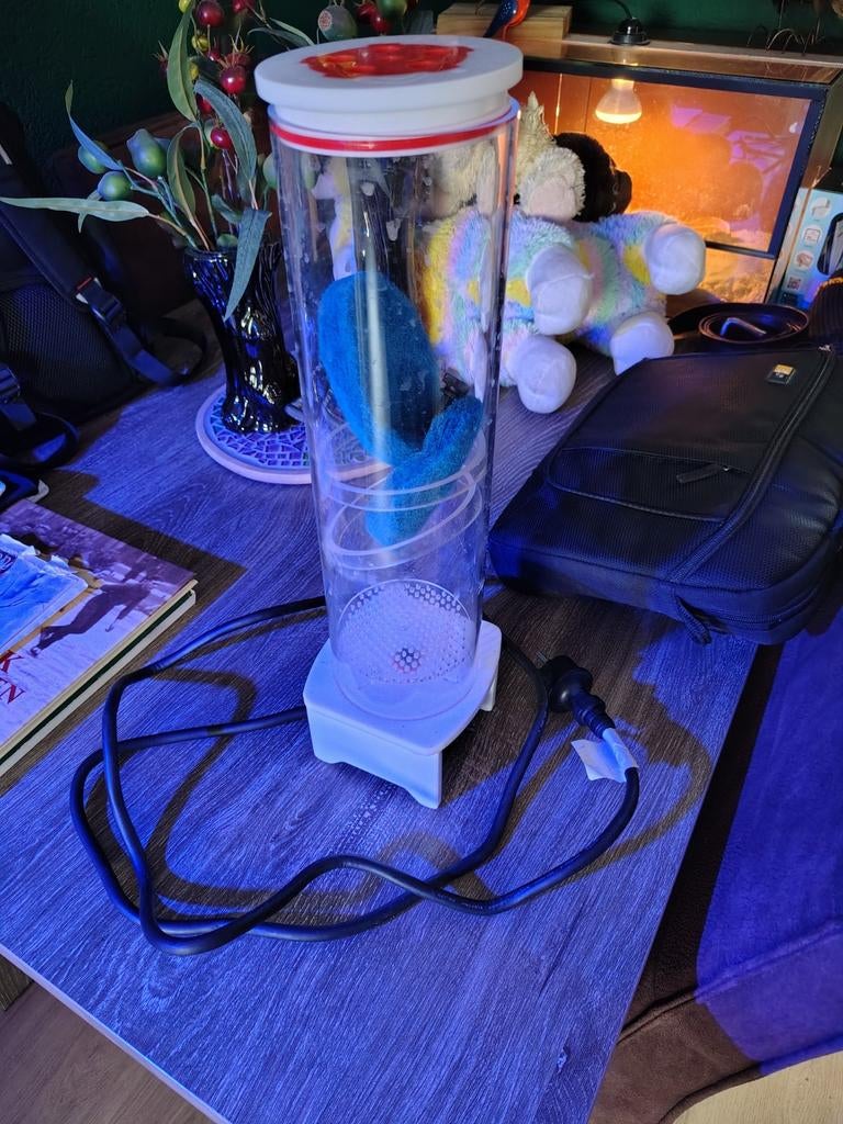 Bubblemagus wervelbed zoutwateraquarium, Dieren en Toebehoren, Vissen | Aquaria en Toebehoren, Ophalen, Zo goed als nieuw