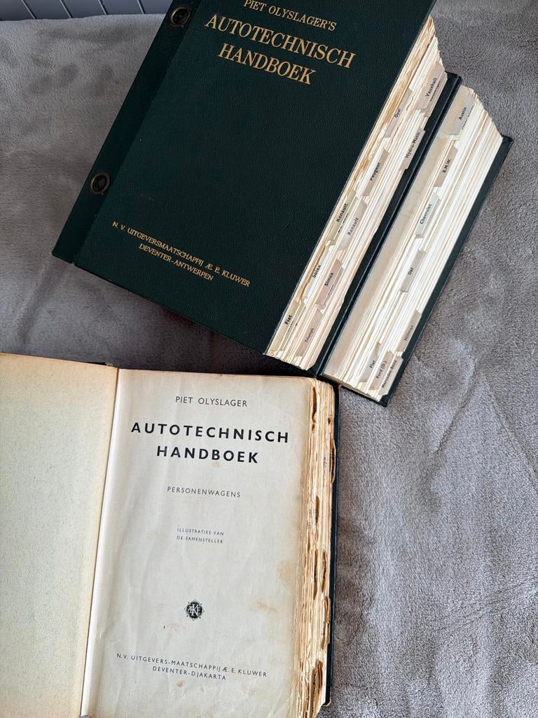 Piet Olyslager Autotechnisch Handboek Personenwagens, Boeken, Auto's | Boeken, Ophalen, Gelezen, Algemeen