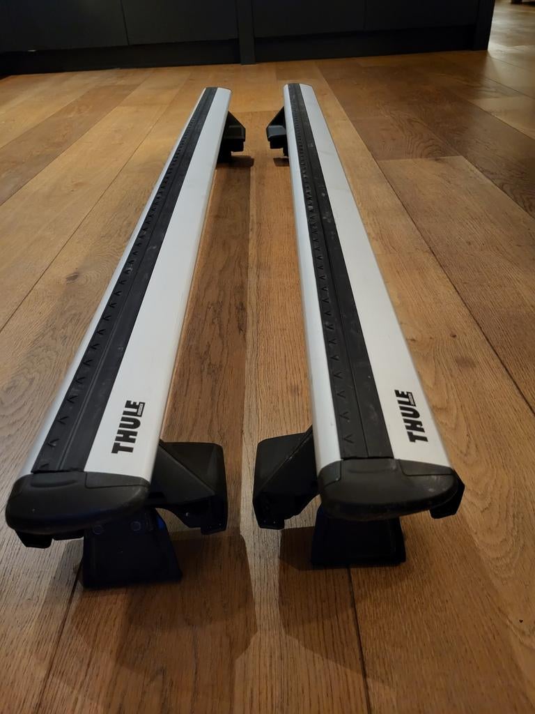 Thule WingBar Evo 135 & Thule Evo Clamp + Kit, Ophalen of Verzenden, Zo goed als nieuw