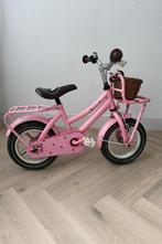 Kinderfietsje roze 12 inch, Fietsen en Brommers, Fietsen | Kinderfietsjes, Ophalen, Gebruikt, Minder dan 16 inch