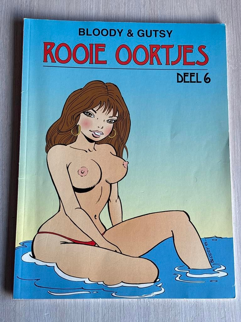 Bloody & Gutsy Rooie Oortjes Deel 6, Eén stripboek, Ophalen of Verzenden, Zo goed als nieuw