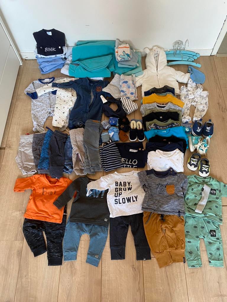 Groot pakket jongenskleding maat 50/56, Ophalen of Verzenden, Gebruikt, Maat 50