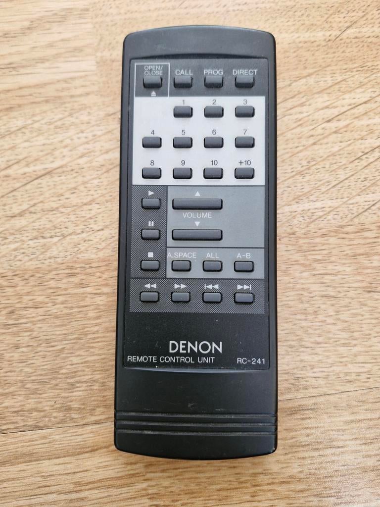 Denon RC-241 afstandsbediening (CD speler), Ophalen of Verzenden, Gebruikt, Origineel