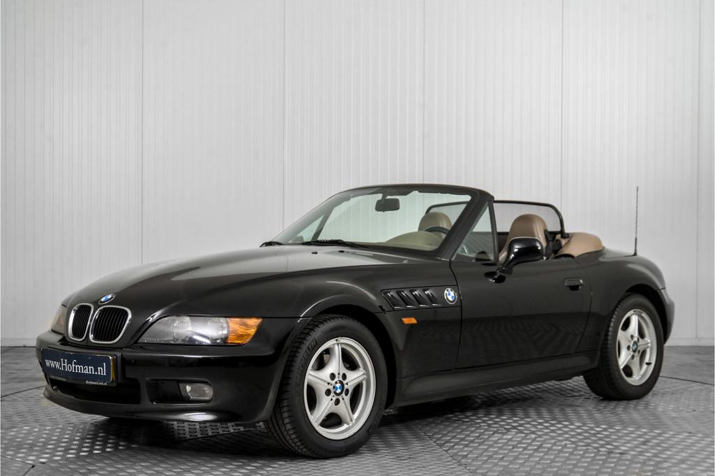 BMW Z3 Roadster 1.9 (bj 1996, automaat), Achterwielaandrijving, Gebruikt, Cabriolet, Zwart