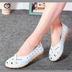 Nieuwe witte Ballerina's - Maat 35.5 - Zool 22.5cm, Nieuw, Ophalen of Verzenden, Wit, Instappers