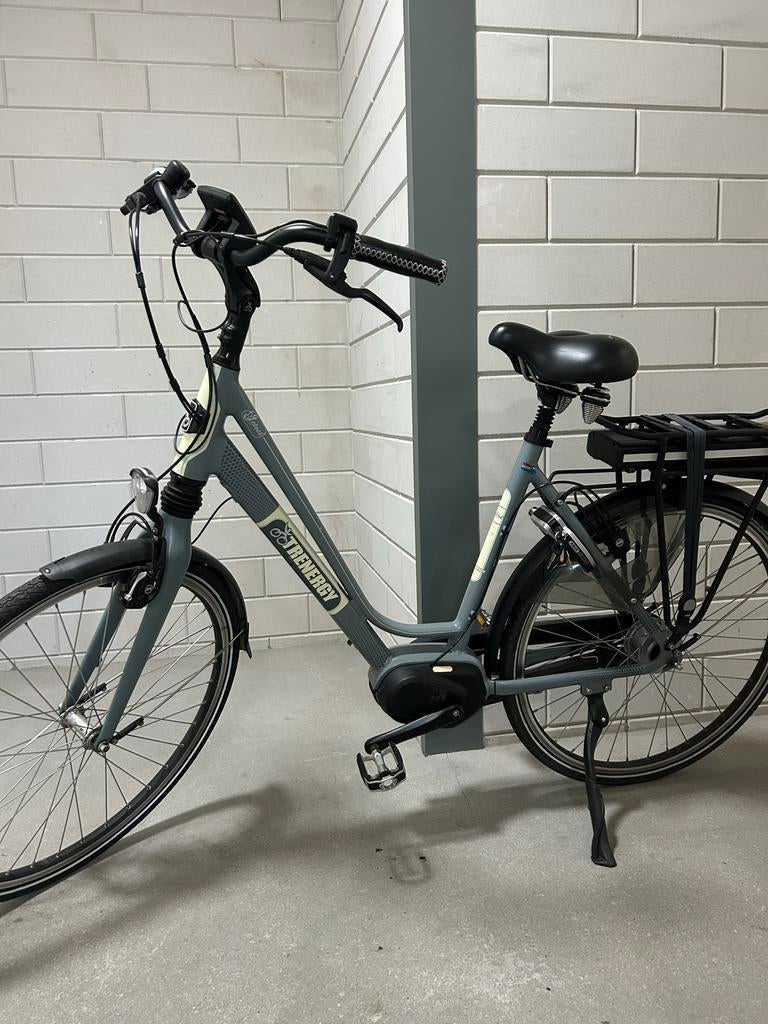 Zo goed als nieuwe elektrische fiets met comfortabel zadel, Overige merken, Ophalen of Verzenden, Zo goed als nieuw, 51 tot 55 cm