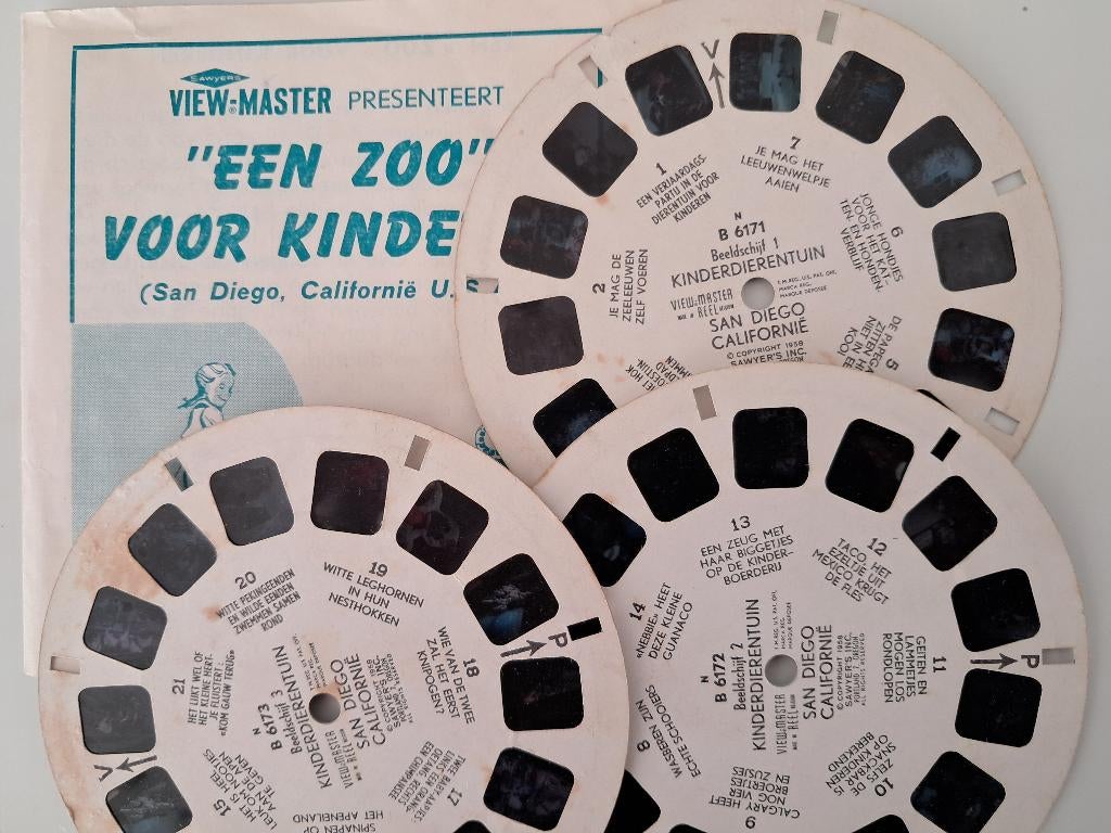 Viewmaster Zoo voor Kinderen, Ophalen of Verzenden, Gebruikt