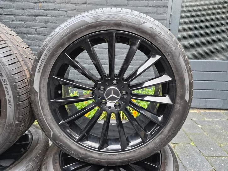 Mercedes glc velgen 20 inch hoogglans zwart, Auto-onderdelen, Banden en Velgen, Banden en Velgen, Zomerbanden, 20 inch, 255 mm