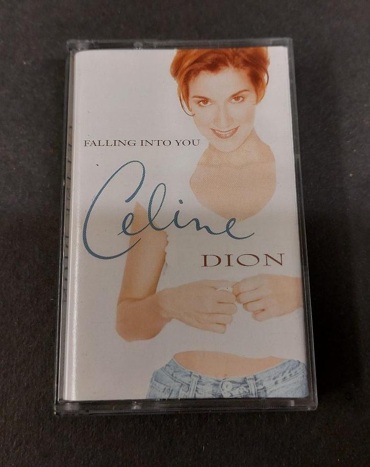 Celine Dion CASSETTE Canada Falling Into You ORIGINEEL, Cd's en Dvd's, Cassettebandjes, Gebruikt, Origineel, Pop, 1 bandje, Verzenden