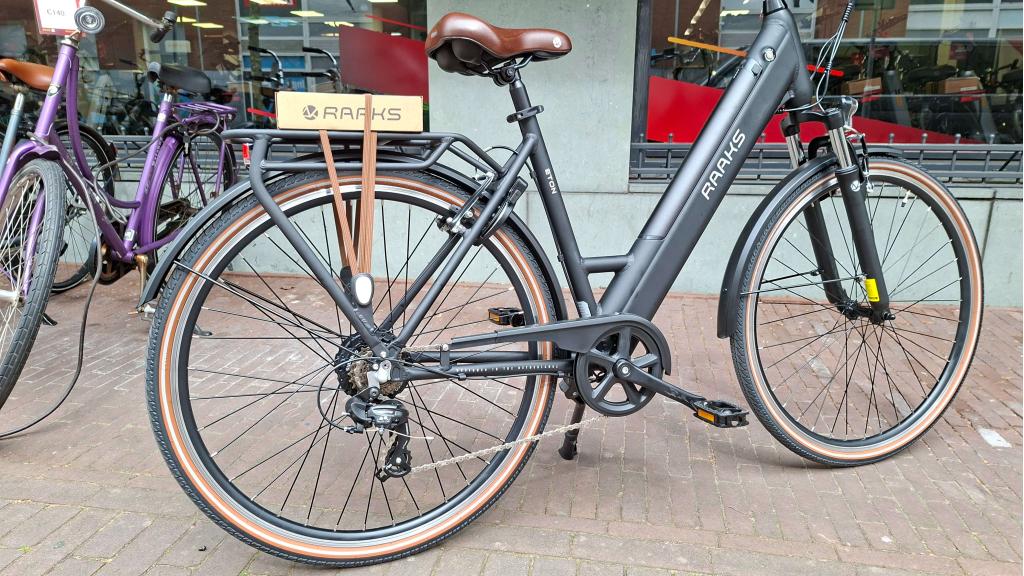 Fietshokje Raaks: Raaks Eton E-bike Zwart, Fietsen en Brommers, Fietsen | Dames | Damesfietsen, Niet ingevuld, Nieuw, Niet ingevuld