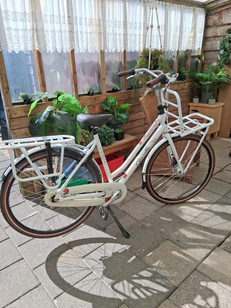 Gazelle Miss Grace Damesfiets - 7 Versnellingen, Fietsen en Brommers, Ophalen, Gebruikt, Velgrem, Versnellingen