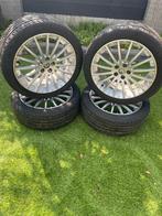 5x98 Alfa Romeo Velgen 17 inch met Zomerbanden 215/45/17, Ophalen, Gebruikt