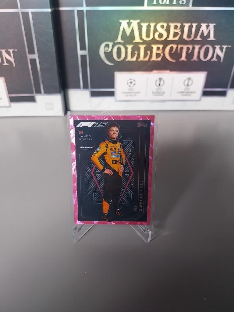 313 Lando Norris Pink Diamond Pull, Hobby en Vrije tijd, Stickers en Plaatjes, Ophalen of Verzenden, Zo goed als nieuw, Plaatje