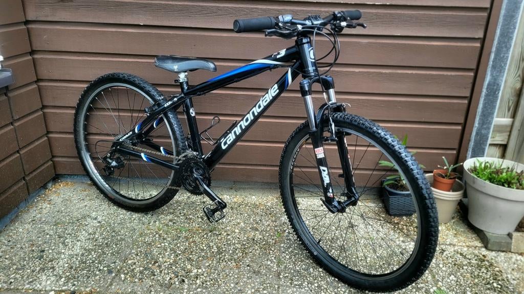 26" Stoere Kinder Mountianbike Cannondale, Fietsen en Brommers, Fietsen | Jongens, Gebruikt, Versnellingen, Cannondale, Ophalen