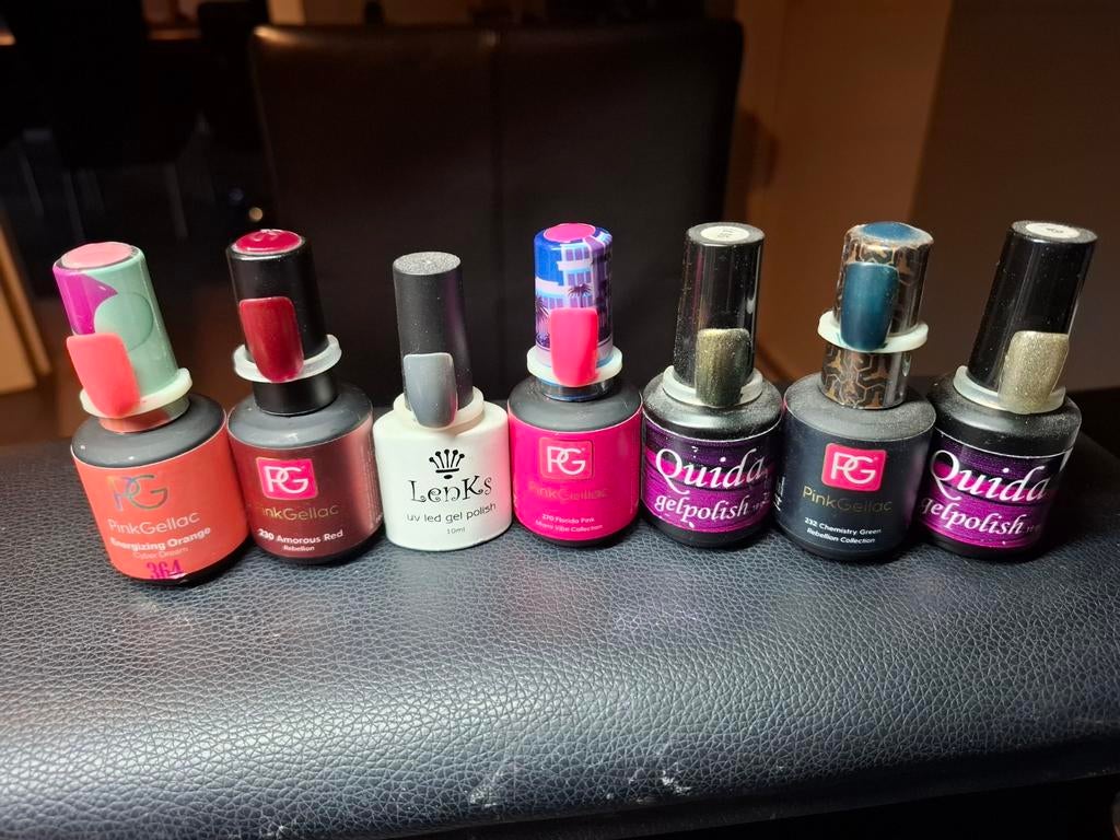 Gellak, Sieraden, Tassen en Uiterlijk, Uiterlijk | Cosmetica en Make-up, Ophalen of Verzenden, Overige kleuren, Handen en Nagels