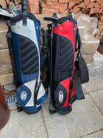 Te koop 2 golftassen met clubs, paar maal gebruikt, Ophalen, Zo goed als nieuw