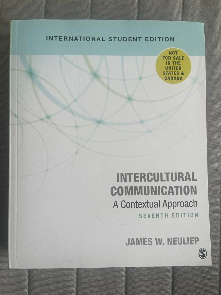 Intercultural Communication: A Contextual Approach (7e editi, Ophalen of Verzenden, Gamma, Zo goed als nieuw, HBO