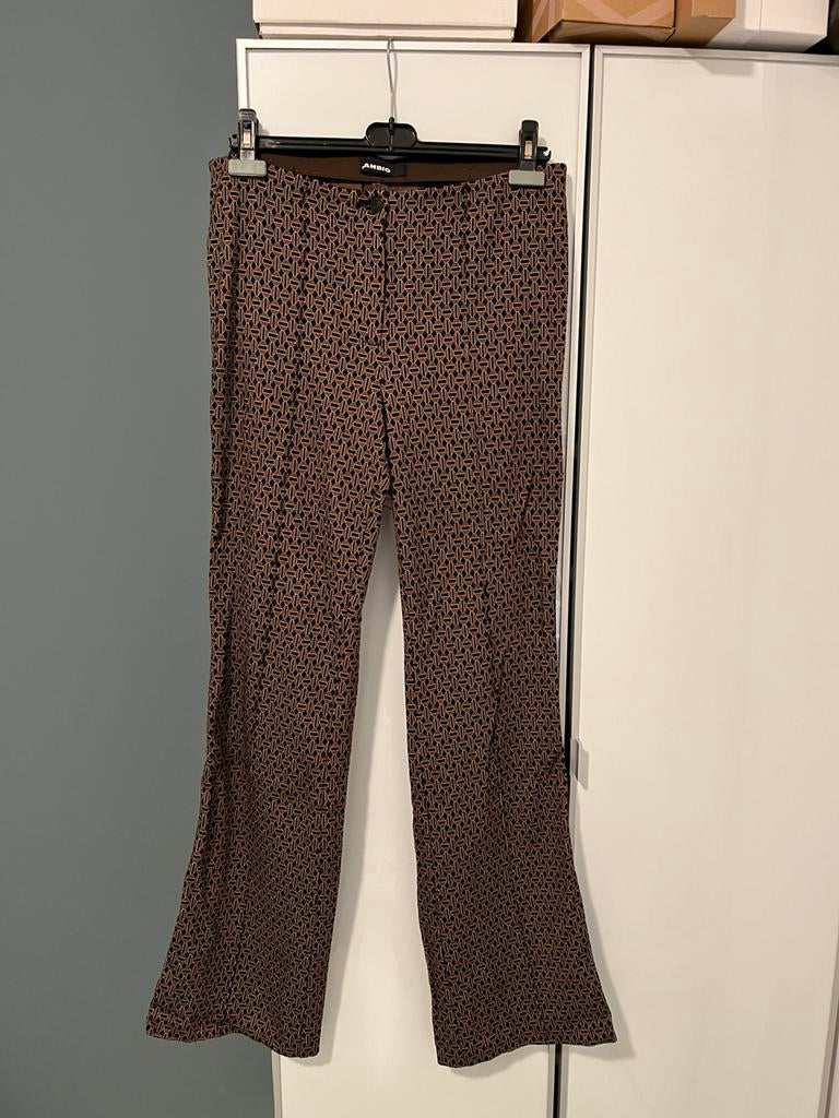 Bijna nieuw Cambio broek maat 42 zwart/bruin, Zwart, Maat 42/44 (L), Ophalen of Verzenden, Zo goed als nieuw