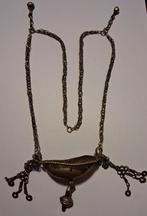 Antieke Baluch Kuchi ketting Afghanistan met hanger zilver, Ophalen of Verzenden, Zilver, Ketting