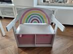 Leuk houten bankje, te veranderen in bureautje met bank, Kinderen en Baby's, Ophalen, Zo goed als nieuw, Overige typen