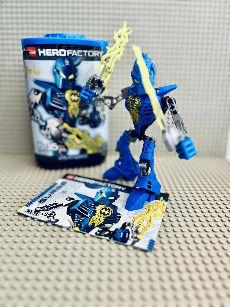 LEGO Hero Factory 7169 Mark Surge, Compleet, Gebruikt, Overige thema's, Lego