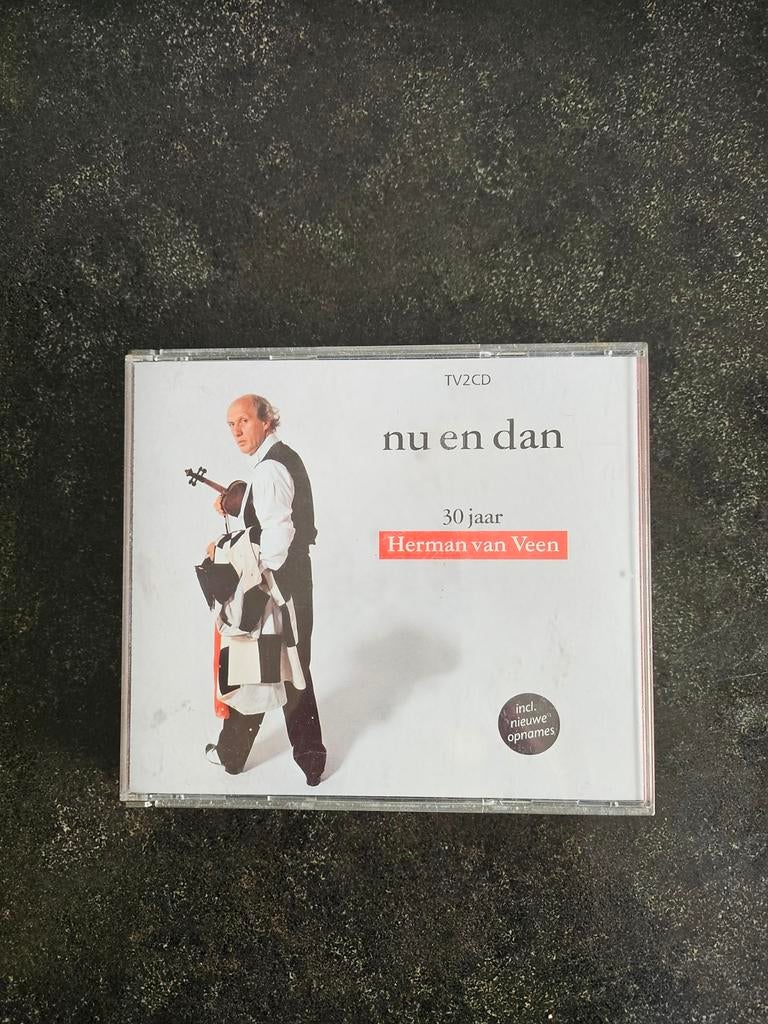 Herman van Veen - Nu en dan (2-cd), Cd's en Dvd's, Ophalen of Verzenden, Zo goed als nieuw, Levenslied of Smartlap
