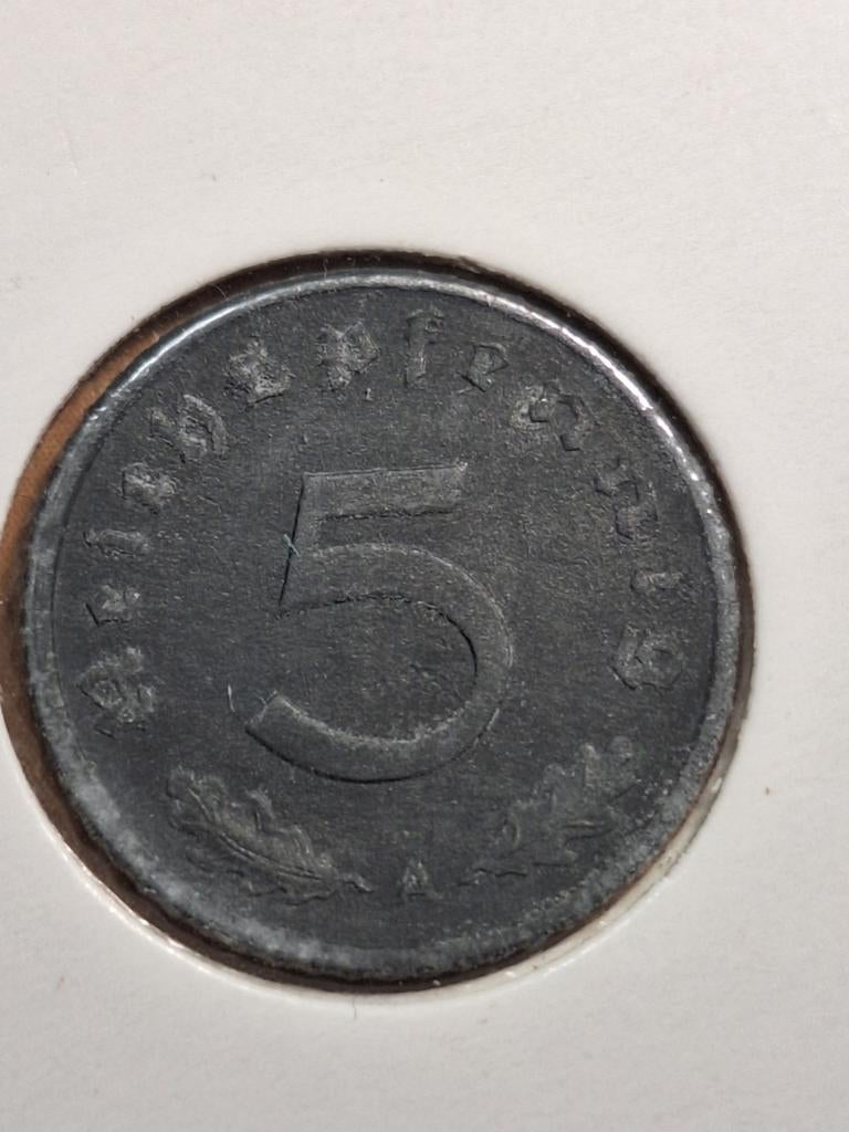 DUITSLAND 5 A pfenning 1942 (#97), Ophalen of Verzenden, Duitsland, Losse munt