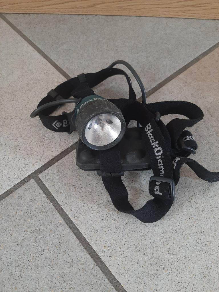 Blackdiamont hoofdlamp  en 2 losse hoofdlampjes, Ophalen of Verzenden, Batterij