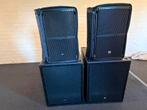 RCF NX32 top speakers en RCF 8004 subwoofer, Subwoofer, Zo goed als nieuw, 120 watt of meer, Ophalen