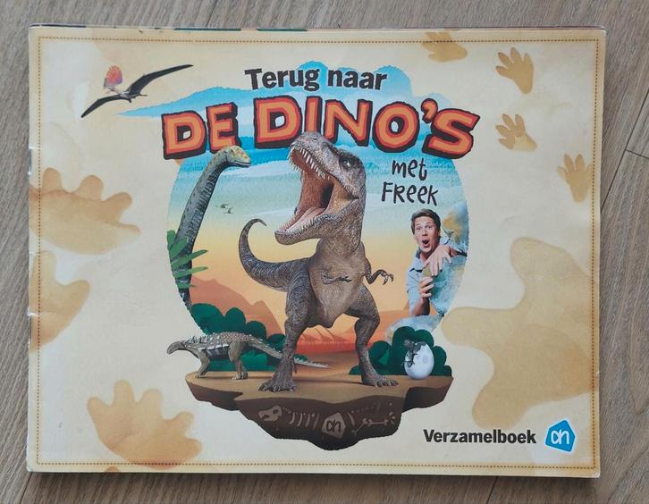 Verzamelboek AH: Terug naar de Dino's met Freek (compleet), Boeken, Prentenboeken en Plaatjesalbums, Zo goed als nieuw, Plaatjesalbum
