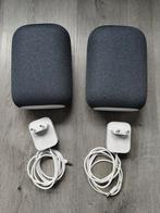 Google nest audio 2 stuks antraciet nieuwstaat!!!, Overige merken, Overige typen, Ophalen of Verzenden, Zo goed als nieuw