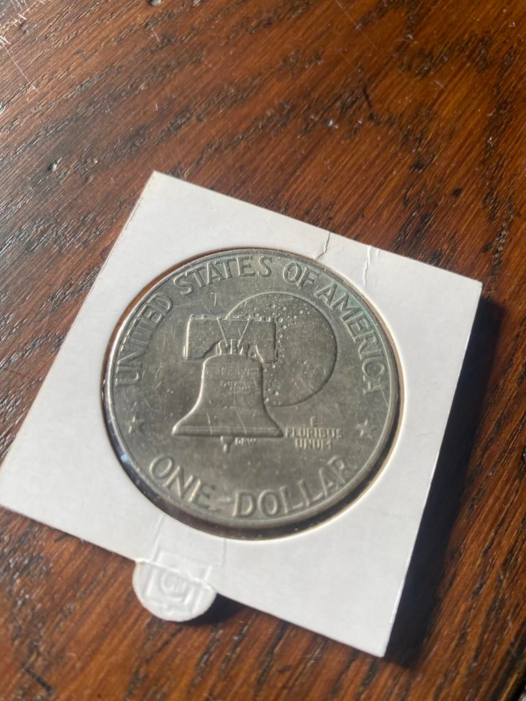 Eisenhower liberty dollar 1976, Postzegels en Munten, Munten | Amerika, Ophalen of Verzenden, Noord-Amerika, Losse munt