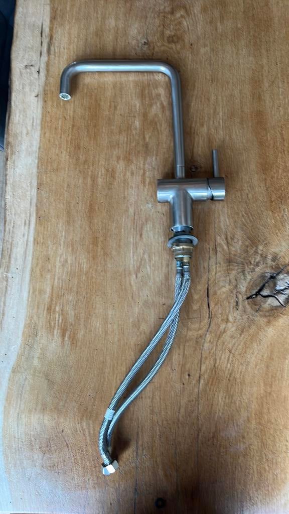 JOB keukrn kraan, Doe-het-zelf en Verbouw, Ophalen of Verzenden, Gebruikt, Chroom, Kraan