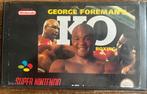 George Foreman’s KO Boxing voor Super Nintendo (SNES), Avontuur en Actie, Gebruikt, 2 spelers, Eén computer