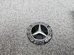 Nieuw motorkap Mercedes-Benz Ster Logo Embleem Zwart/Chroom, Auto diversen, Ophalen of Verzenden
