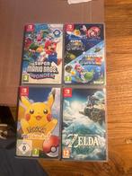 Nintendo Switch games: Mario, Pokémon, Zelda, 1 speler, Ophalen of Verzenden, Zo goed als nieuw, Vanaf 3 jaar