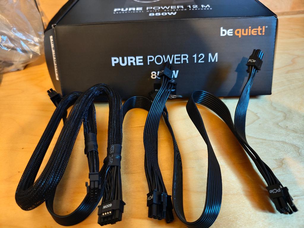 PSU kabels Be Quit (een paar), Ophalen of Verzenden, Nieuw