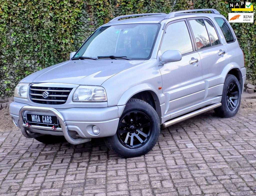 Suzuki Grand Vitara 2.0 FreeStyle-3 Airco 4x4 NW APK Cruise, Auto's, Suzuki, 1330 kg, Zwart, 4 cilinders, Grand Vitara