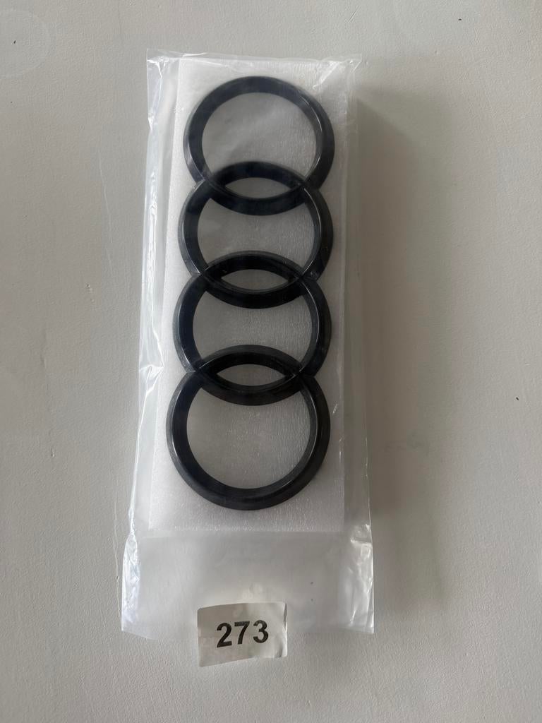 Audi logo's - Zwarte emblemen voor uw Audi, Ophalen of Verzenden, Nieuw