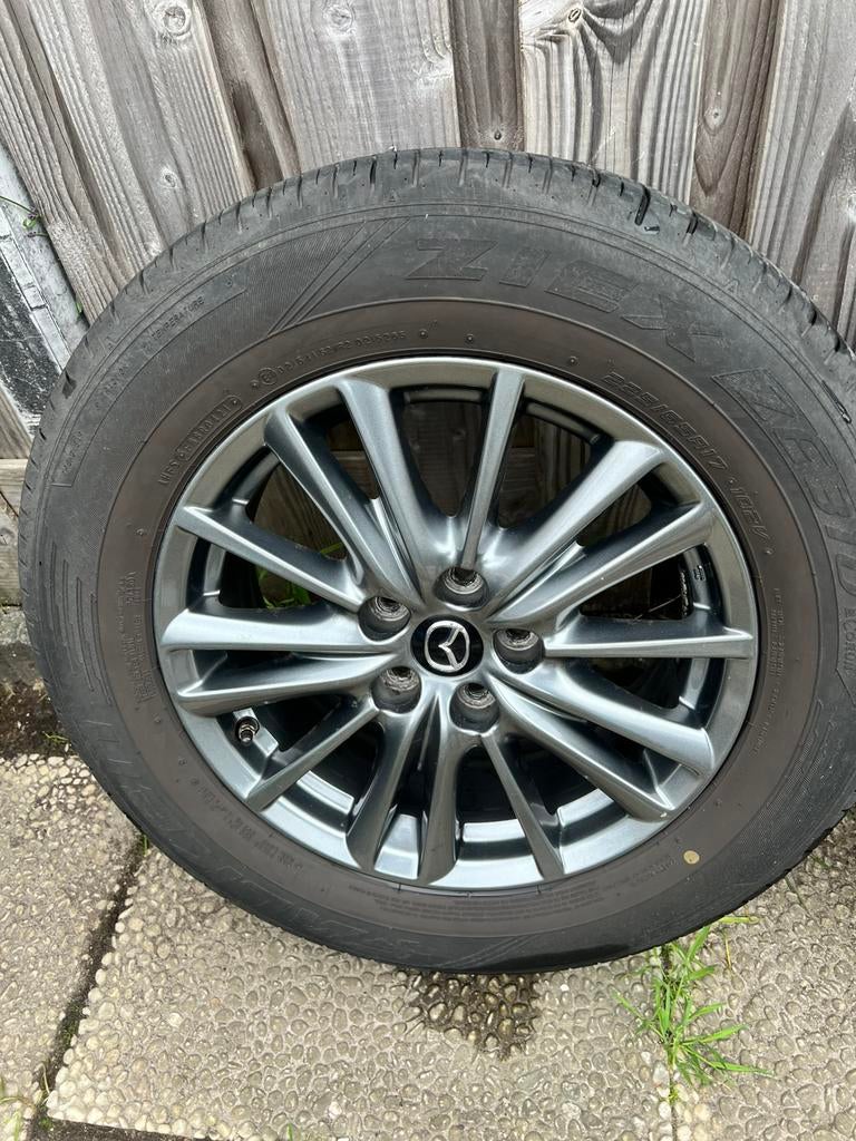 velgen voor Mazda CX5, Velg(en), 17 inch, Ophalen of Verzenden, Zomerbanden