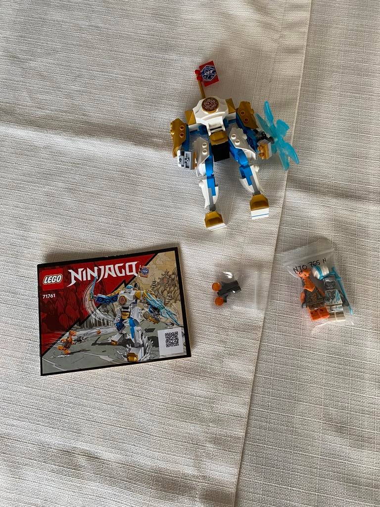 Lego 71761 Zane’s Power Up Mech EVO, Kinderen en Baby's, Speelgoed | Duplo en Lego, Ophalen of Verzenden, Gebruikt, Complete set
