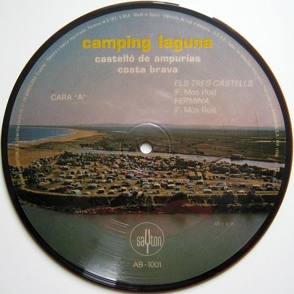 Picture Disc Camping Laguna Costa Brava (EP 1972 Sayton), Gebruikt, 7 inch, Single, Ophalen of Verzenden