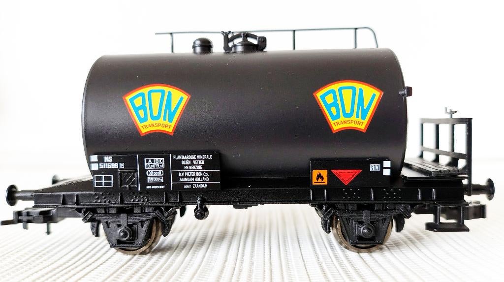 NS ketelwagen BON - Piko art. 58770, Gelijkstroom, Analoog, Wagon, Zo goed als nieuw