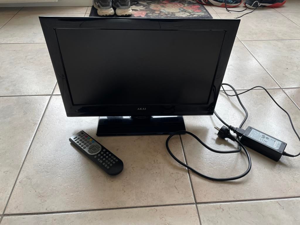 Akai aled1950 TV 19-inch 12v, Audio, Tv en Foto, Televisies, Overige merken, 50 Hz, Ophalen of Verzenden, Zo goed als nieuw