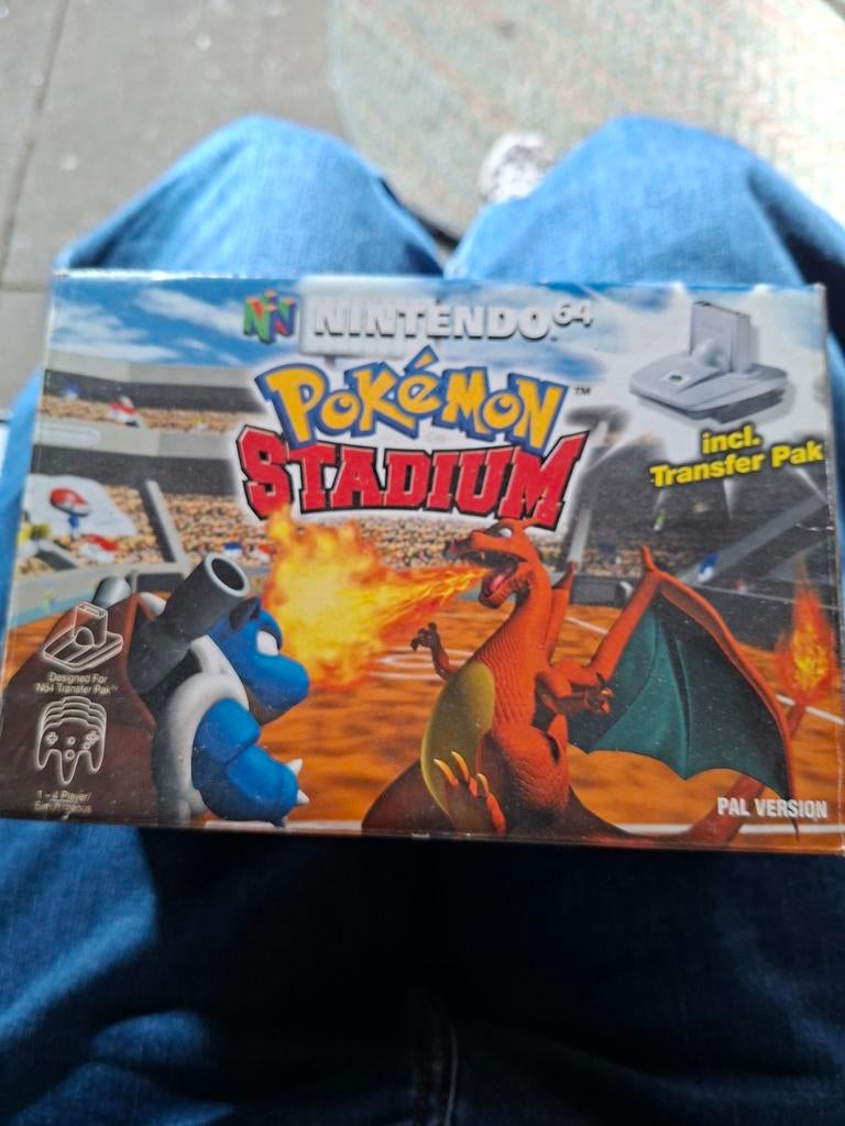Pokemon stadium, 1 speler, Ophalen, Zo goed als nieuw, Vanaf 3 jaar